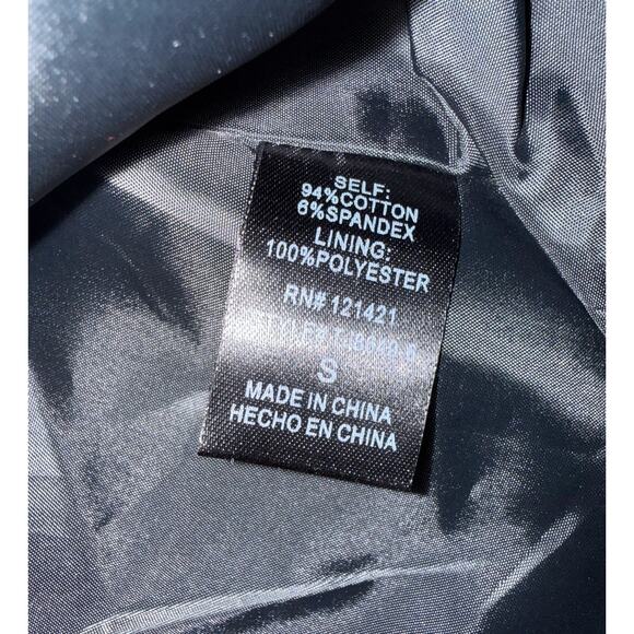 ELLISON Women's Black Blazer Long Sleeve Open Front Casual Tailored Small New - Picture 4 of 7